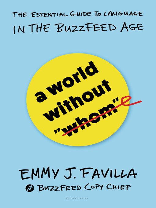 Cover image for A World Without "Whom"